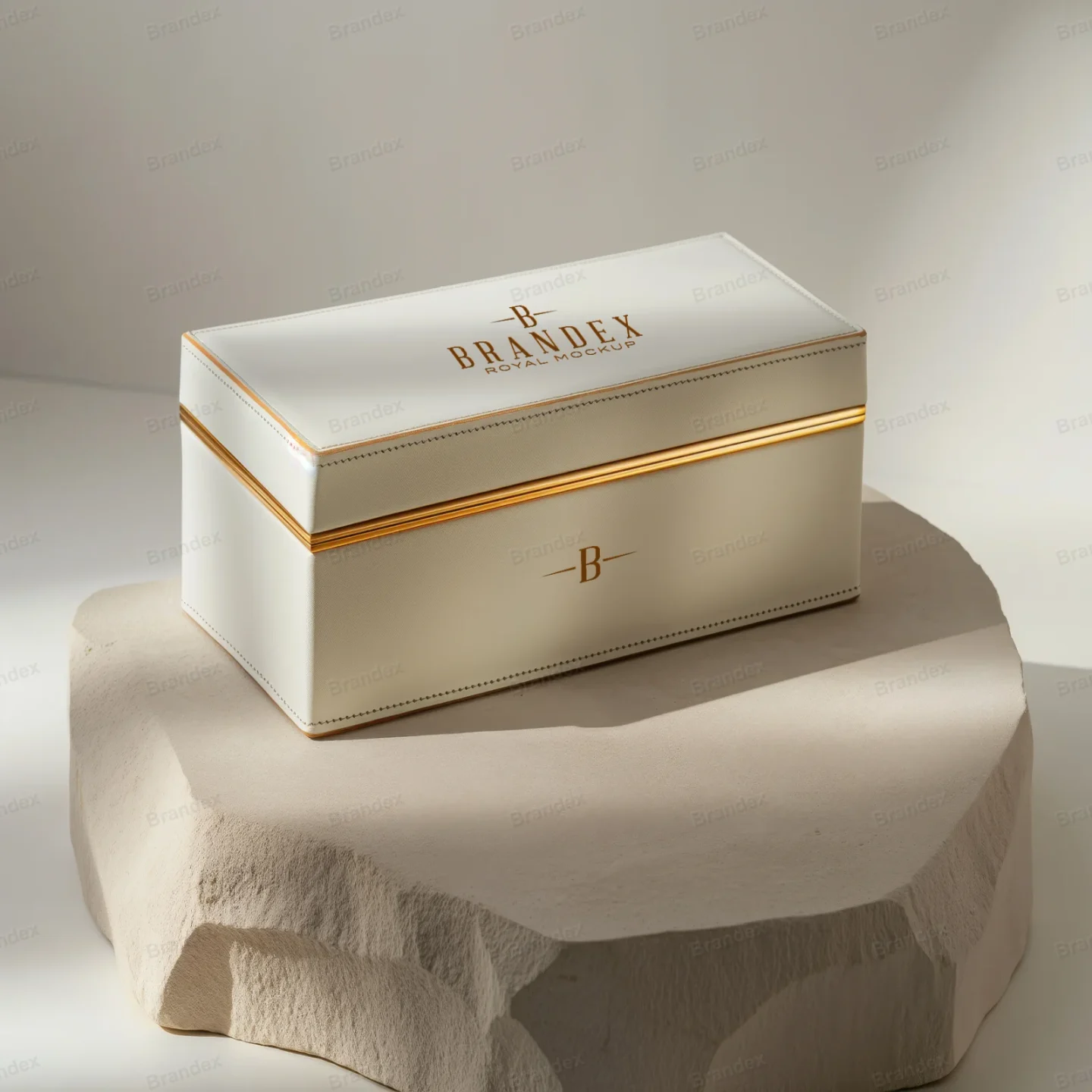 Matte Packaging Box Mockup 3D Perspective Branding Display