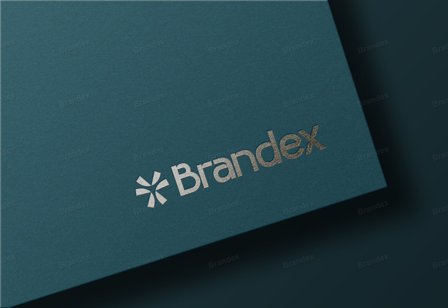 Photorealistic Brandex Logo Mockup Front View for Branding