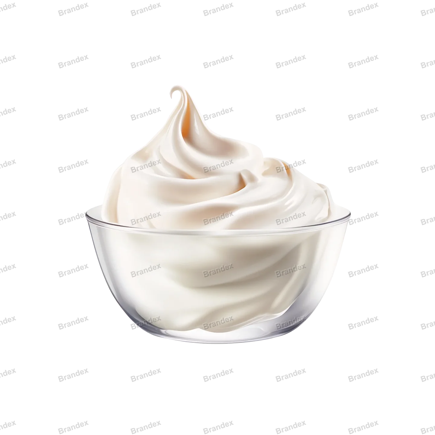 Creamy Abstract Swirl Background - Isolated PSD
