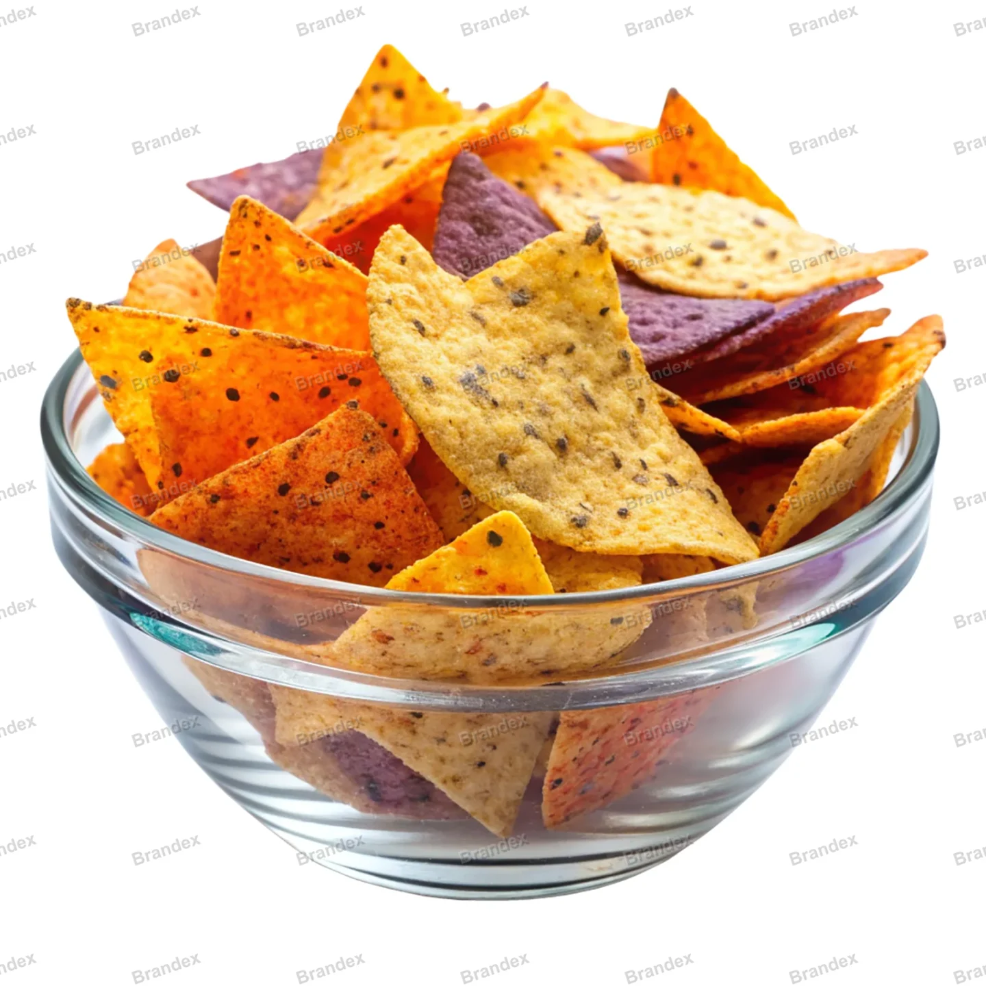 Multigrain Chips Snack Packaging Mockup - Front View