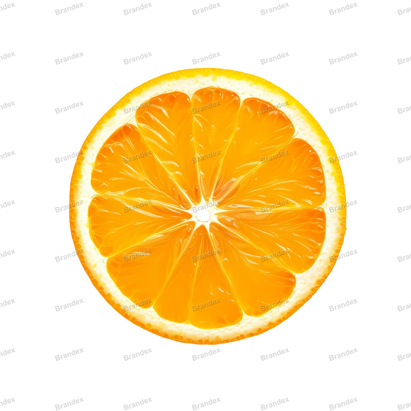 Fresh Orange Fruit - Isolated PSD on Transparent Background